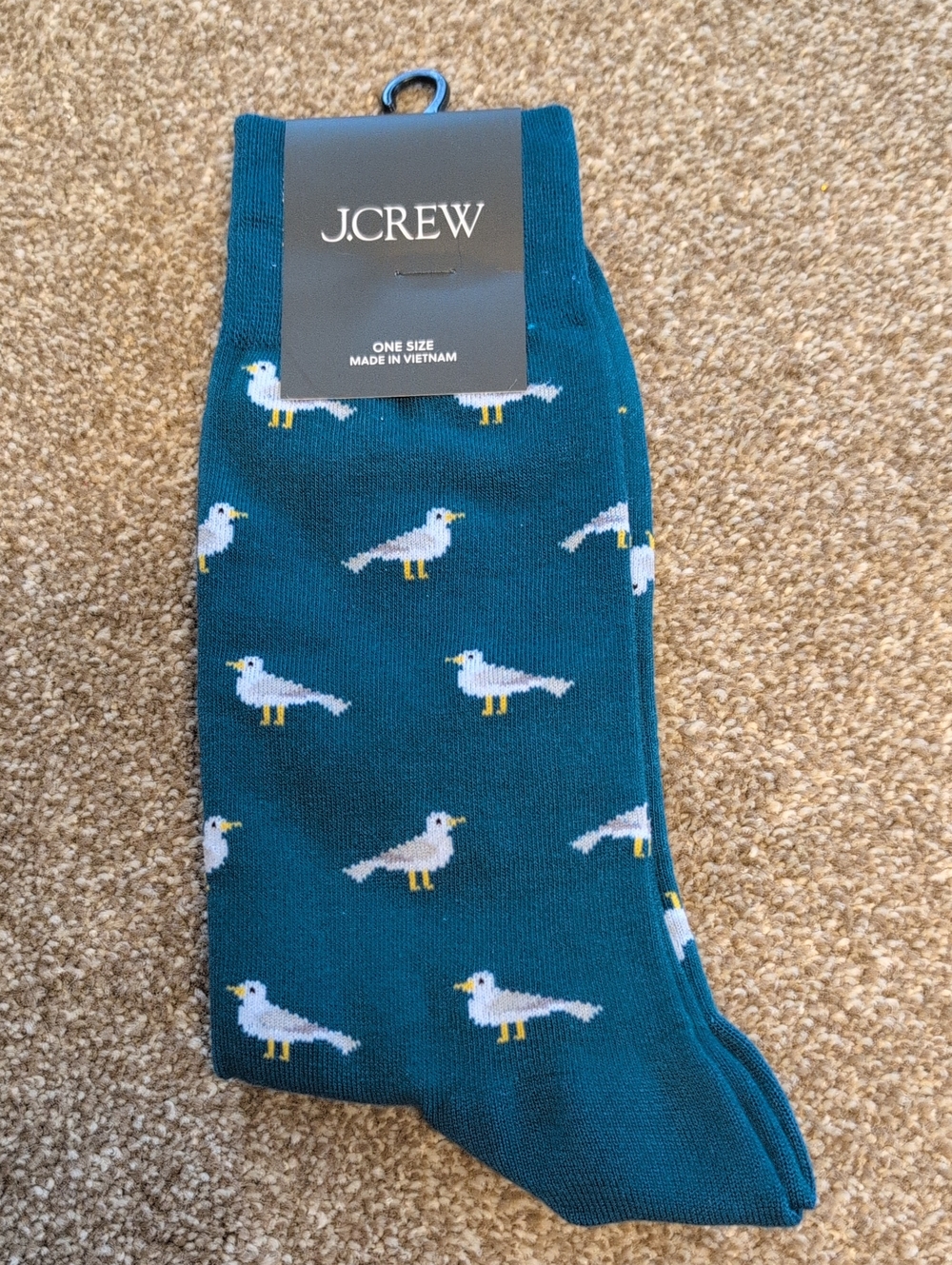 NWT J. Crew Seagulls Socks